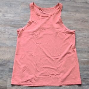 Lululemon Athletica Orange and Pink Sleeveless Tank Top